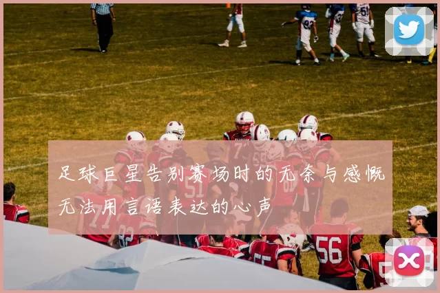足球巨星告别赛场时的无奈与感慨无法用言语表达的心声